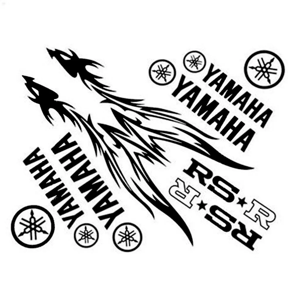 

High Quality New Motorcycle Side Strip Stickers Suitable for Yamaha Stickers Car Decorative Stickers Waterproof Sunscreen