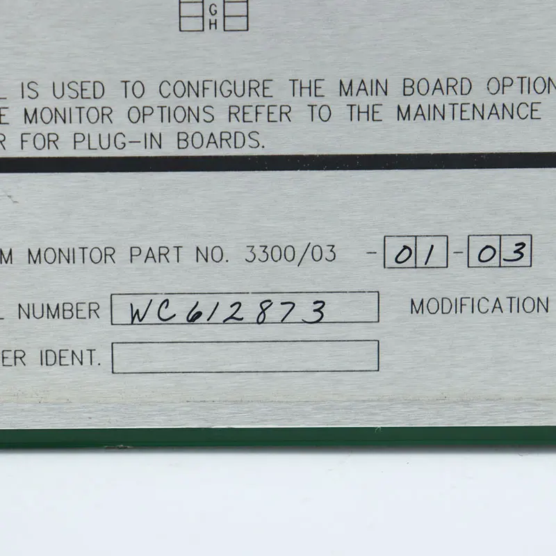 Gold seller  Used low price technology good for industrial automation  board 3300/03-01-03