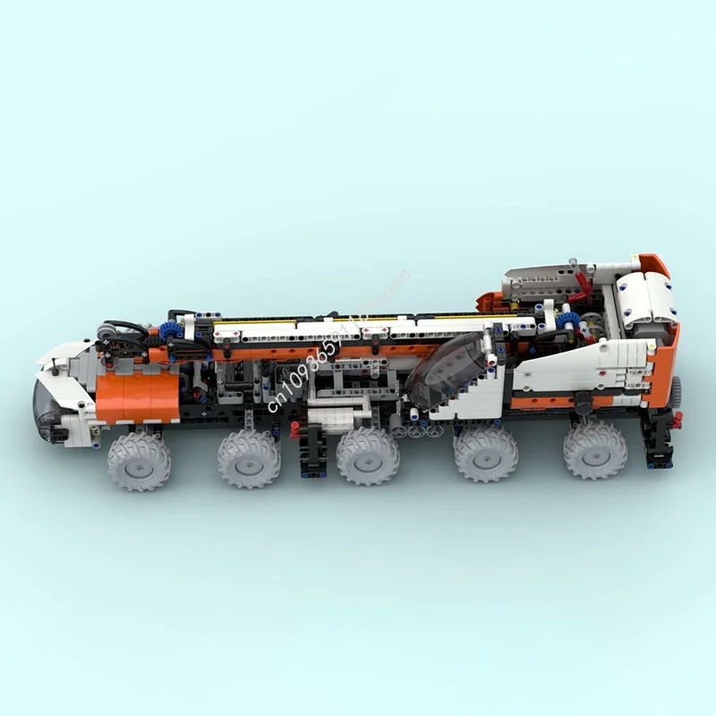 1391 pz MOC Modulo Pesante Gru C 3 X Mod Giocattolo Tecnico Modello Building Blocks Assemblare Regali Di Natale Idea FAI DA TE Per Bambini Compleanno