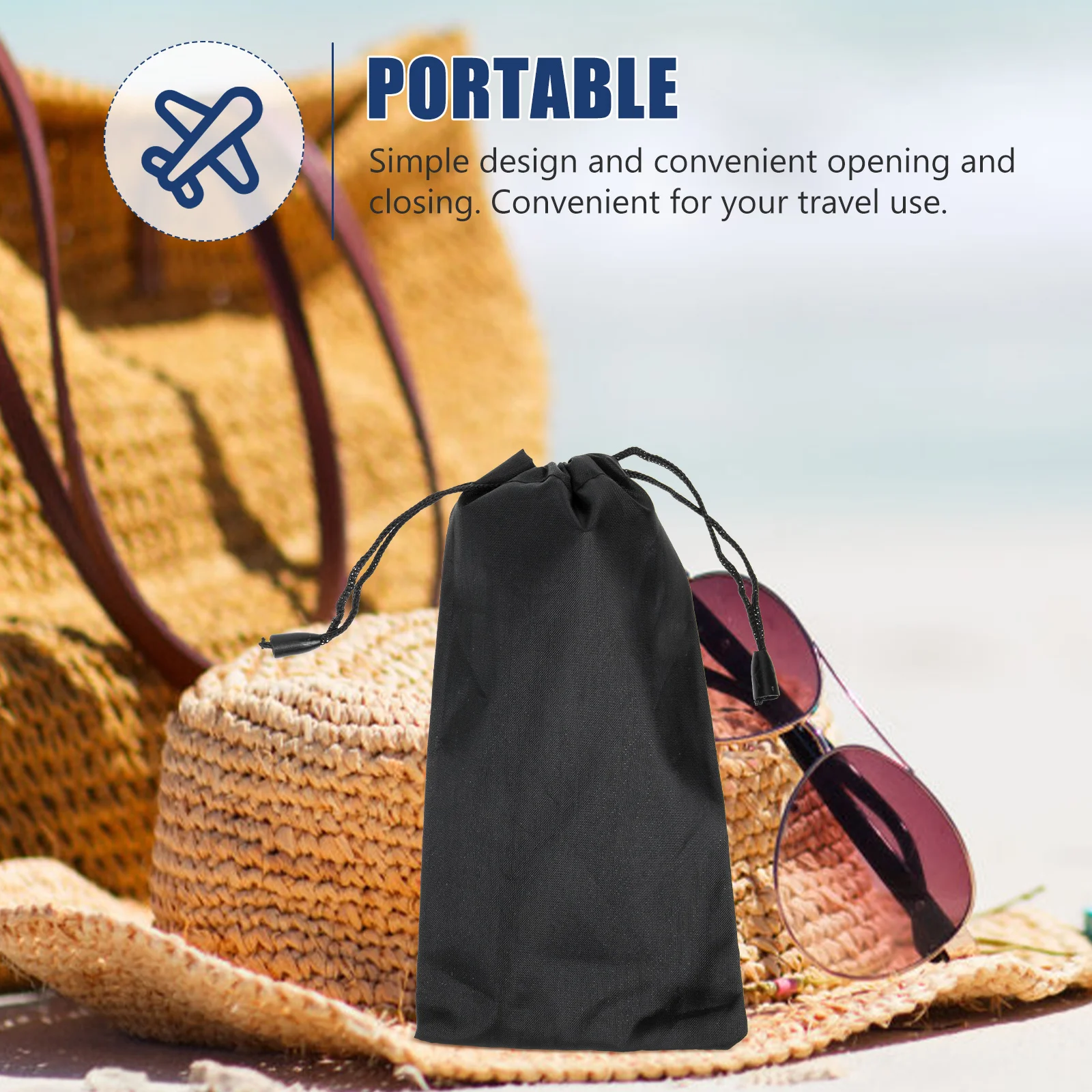 

10pcs Waterproof Glasses Bag Sunglasses Pouch Portable Storage Case for Eyeglasses Jewelry Watch Durable Cloth Travel