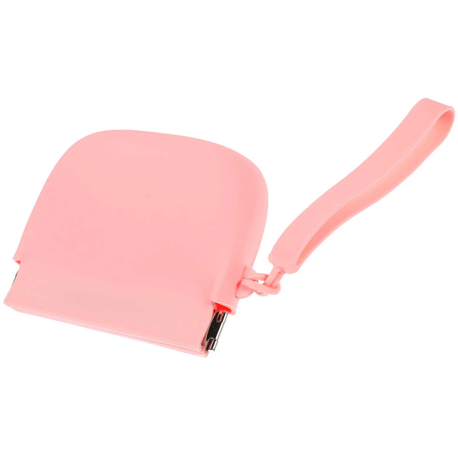 Borsa piccola con chiusura automatica Borsa portatile piccola in silicone Borsa da donna per riporre il trucco Cuffia Organizzatore di cavi per monete Borsa con chiusura automatica