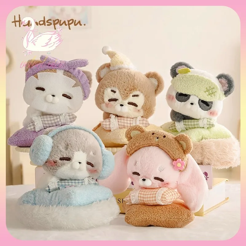 

Original Handspupu Good Night Sweet Dreams Series Doll Pendant Plush Toy Cute Doll Sleep Comfort Toy Birthday Gift For Girls