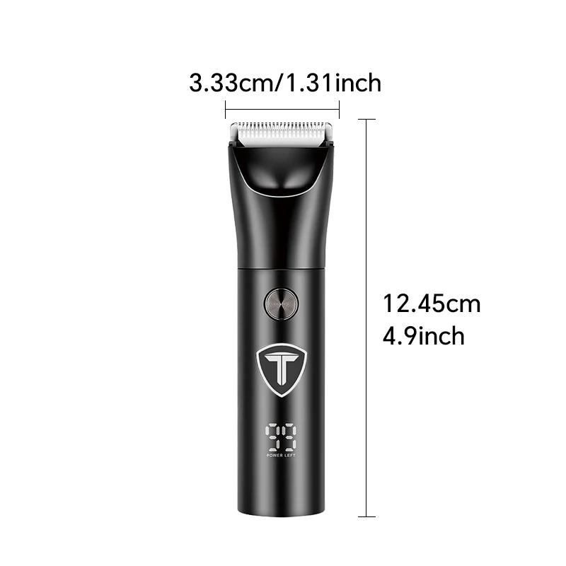 Multi functional USB charging beauty kit: integrated hair and body trimmer, professional clipper with long-lasting battery