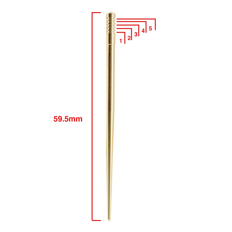 SCL MOTOS 59.5mm KEIHIN Jet Needle N427-46-JFN/JFQ/JJD/JJE/JJF/JJG/JJJ With Clip For PWK 32MM 34MM