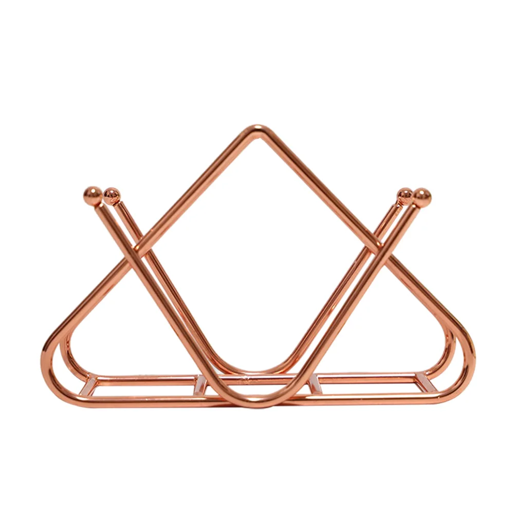 

Tissue Holder Napkin Rack Clip Decorative Dinning Table Adornment Household Unique Dispenser Strong Load Bearing Capacity Smooth