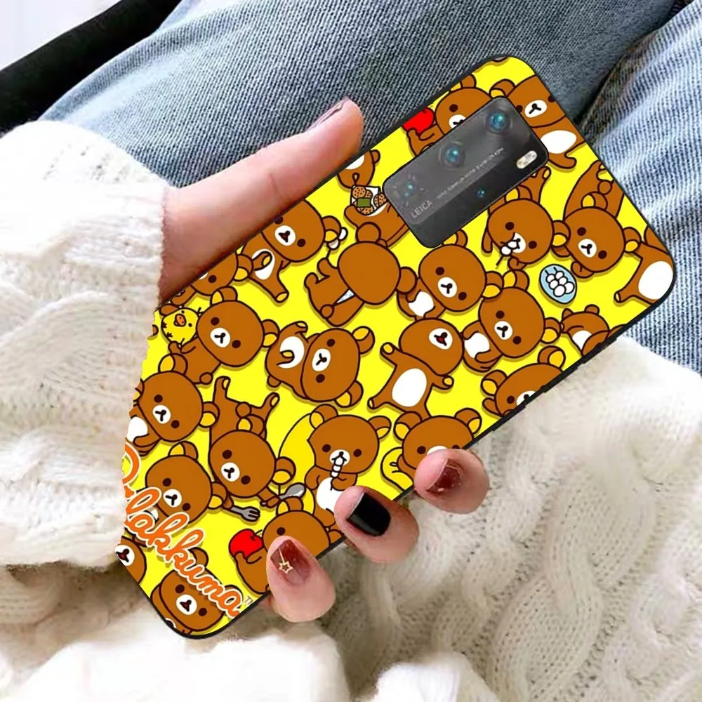 R-Rilakkuma Phone Case For Huawei P 8 9 10 20 30 40 50 Pro Lite Psmart Honor 10 lite 70 Mate 20lite