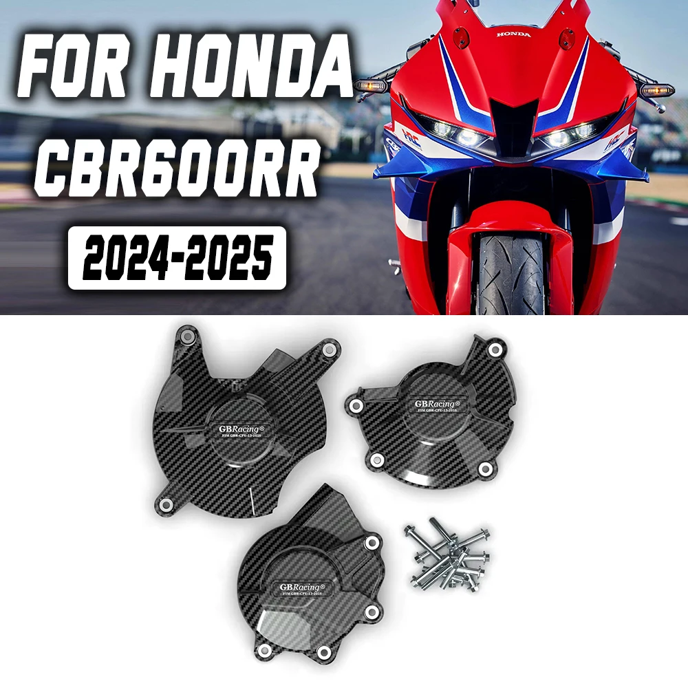 

2024-2025 CBR600RR Motorcycle Engine Cover Sets Bonnet Protector Engine Cover FOR HONDA CBR600RR CBR 600RR 2024 2025