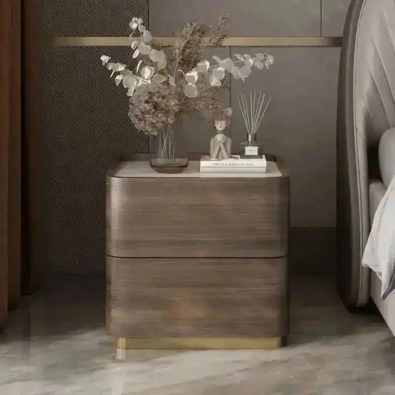 Mesitas de noche para escritorio, organizador de mesa auxiliar, armarios de almacenamiento para cama, mesitas de noche de esquina, cajones, muebles Criado Mudo para dormitorio