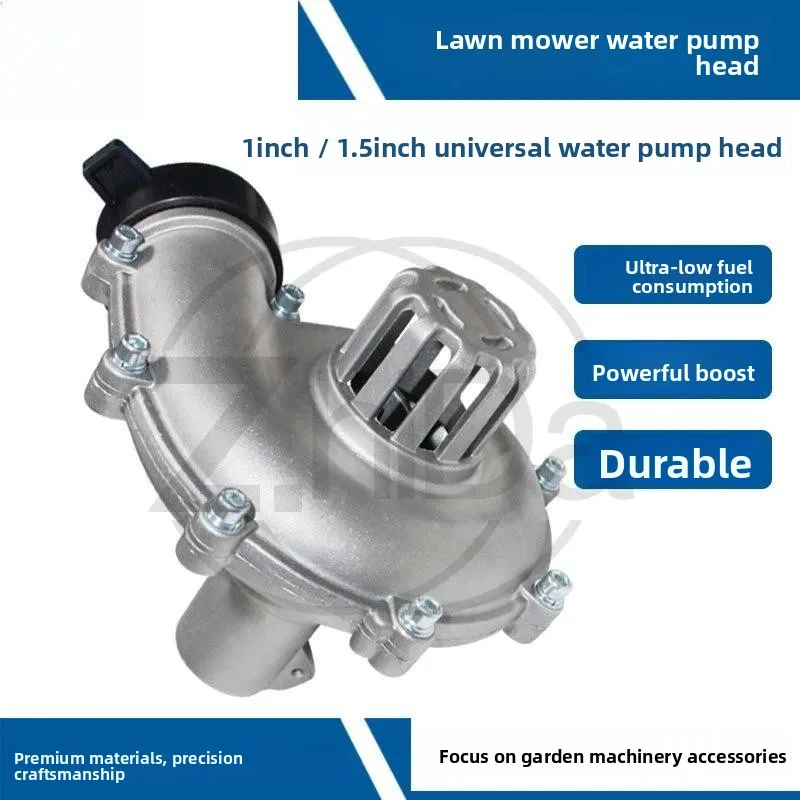 Water Pump Conversion Kit for 2-Stroke 4-Stroke Lawn Mower Engine 1.5 Inch Interface Water Pump Accessory