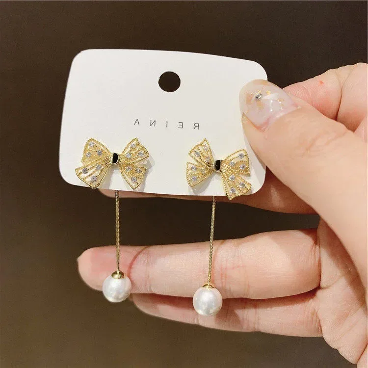 Nova moda assimetria longo pingente doce cor resina incrustação broca geometria brincos para festa de férias feminino charme jóias presente