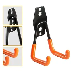 Bicycle Garage Heavy Storage Hook Warehouse Hardware Strong Load-Bearing Small/Medium Square Hook Tool Storage Wall Metal Hook