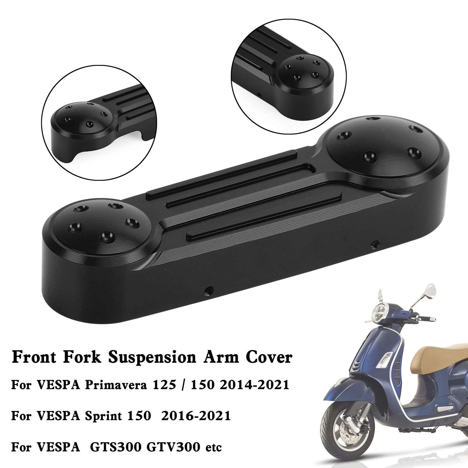 Areyourshop Front Fork Suspension Arm Cover For VESPA Primavera GTS Sprint 150 250 300 Motorcycle Accessories