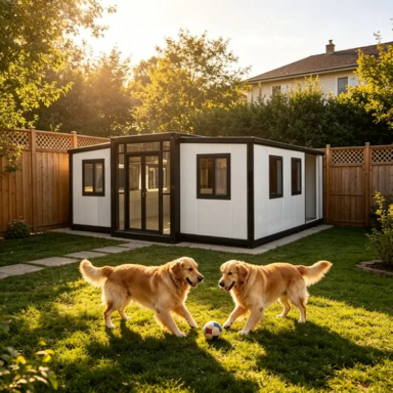 Single Wing Expandable Container House Cheap Prefab Home Office