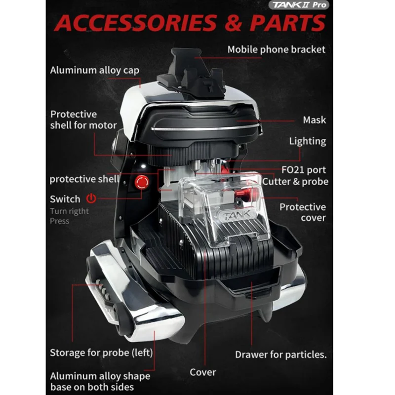 Tank CNC Key Machine Copying Car Key Motorcycle Key Room Key Multi functional Key Machine CNC Integrated Key