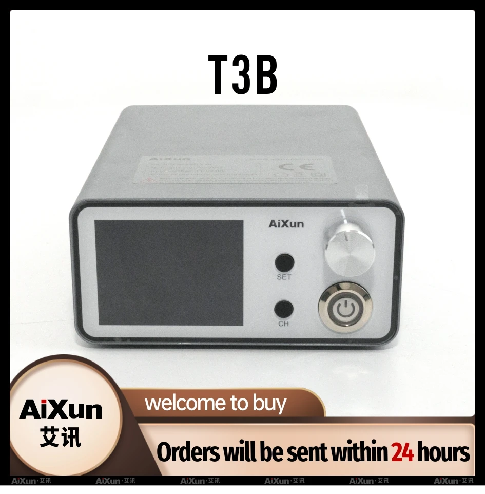 AIXUN T3B Smart Nano Welder,2024 latest version,compatible with T115 T210 handle,fast welding mobile phone SMD BGA PCB repair