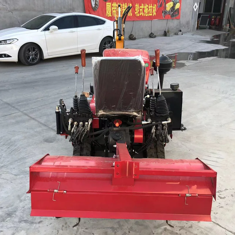 Cheap Rotary Tiller Agriculture Garden Cultivator Tiller Farm 25 Cultivators Mini Crawler Water and Drought Tiller
