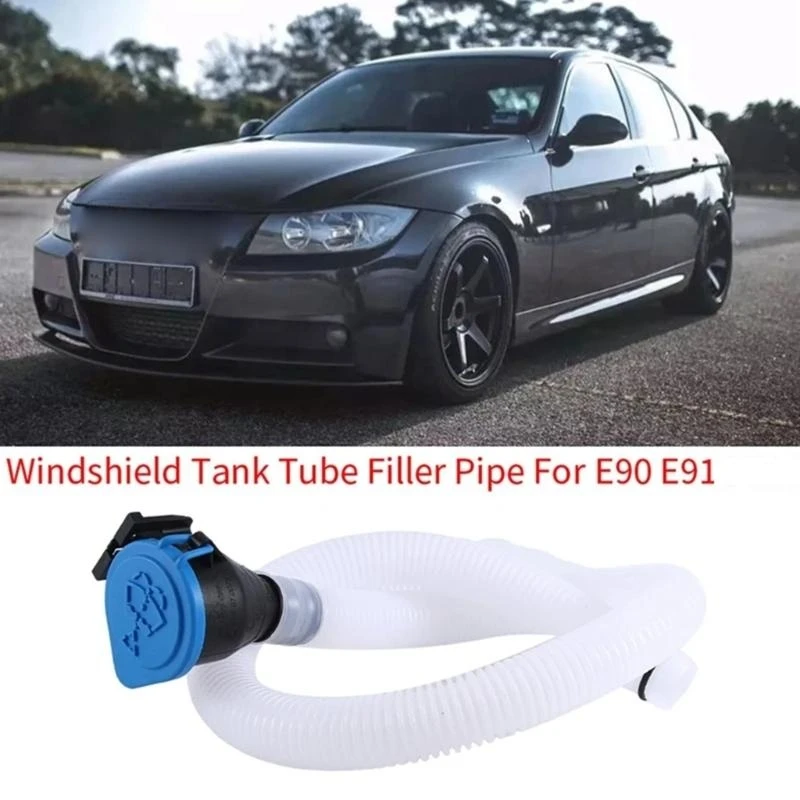 

Auto Accessory Washer Fluid Reservoir Windshield Filler Pipe 61667135409 for E90 E91 328i 316i 318D 330D X37F