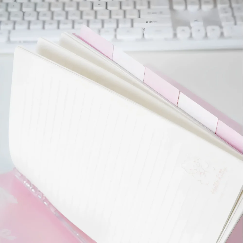Genuine Sanrio Characters A5 B5 Hard PP Binder Notebook Hello Kitty My Melody Refillable Loose Leaf Journal for Study Planner view 4