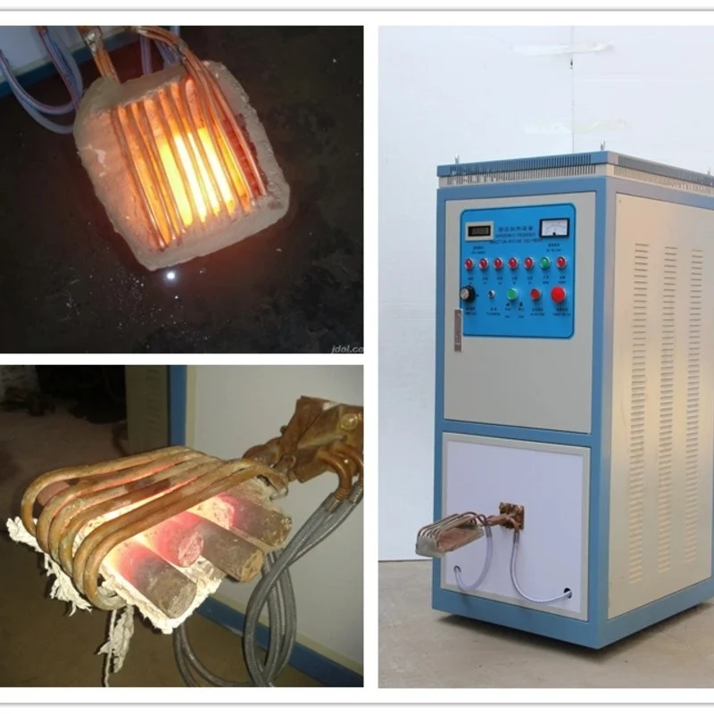 Desktop High Frequency Induction Heater metal casting furnace Unload Rims Loaders Equipment