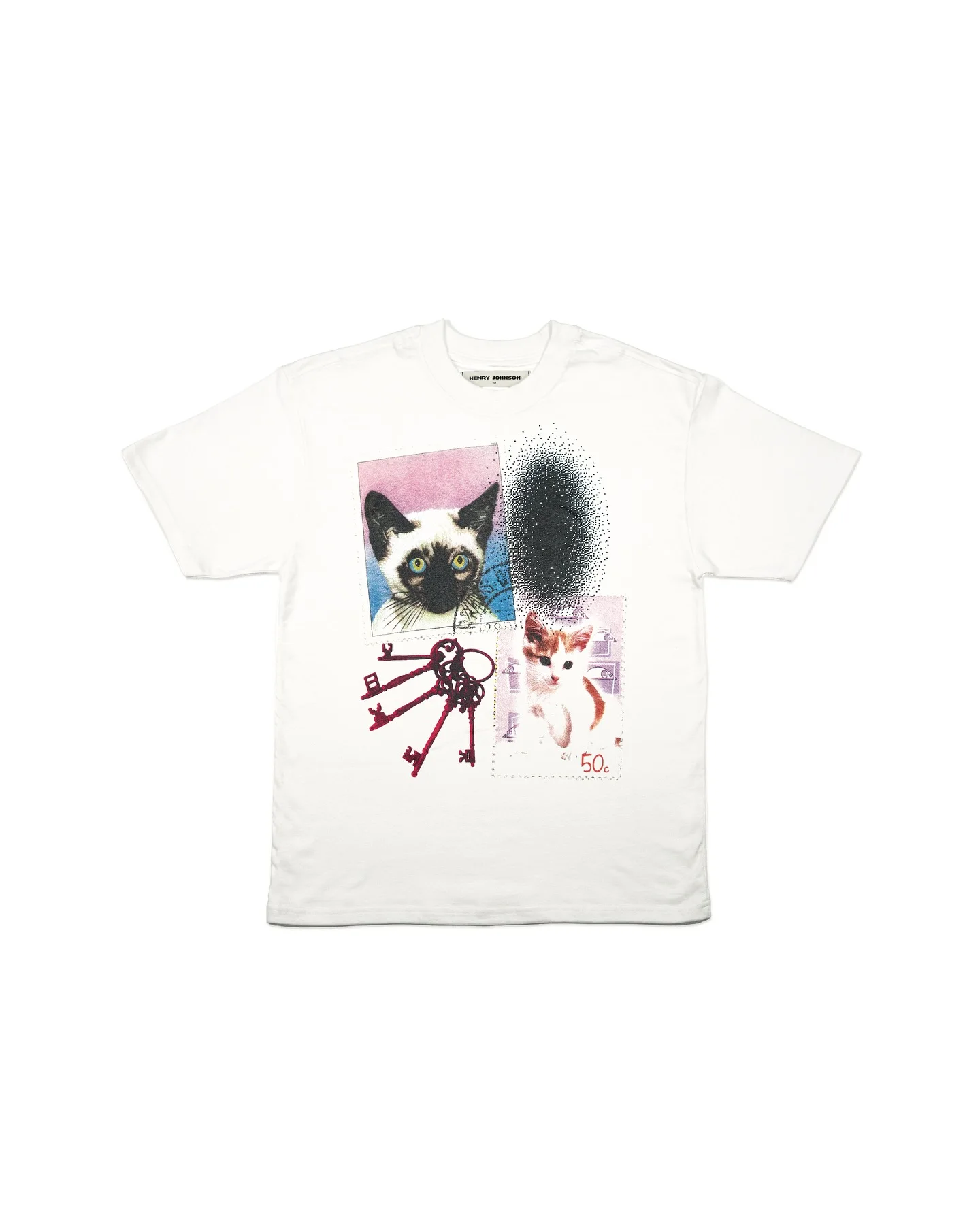 

Summer Tees drop 2025 Cat Printed Mens t shirts Loose Solid Classic Style Short sleeves Streetwear Black Slim Fit Tops