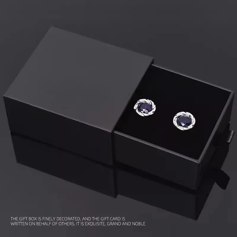 

Square Tie Bow French Shirt Cufflinks Box Gift Box Men's Jewelry Packaging Display Box Multiple Choice Gift Boxes