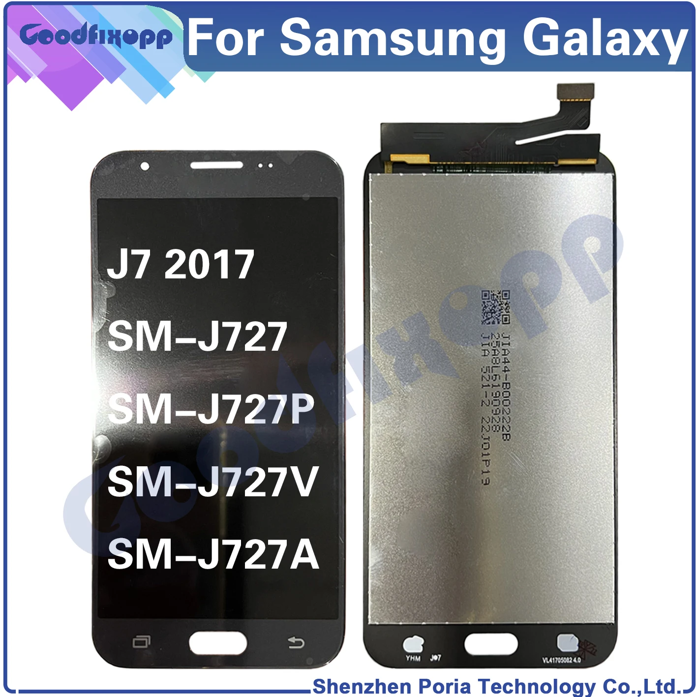 

For Samsung Galaxy J7 J727 SM-J727 SM-J727P J727P J727V J727A LCD Display Touch Screen Digitizer Assembly Replacement