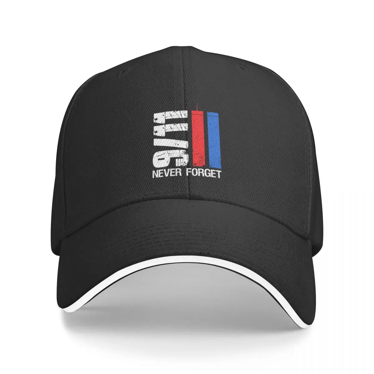 9/11 Never forget Baseball Cap Big Size Hat Luxury Hat Female Men's