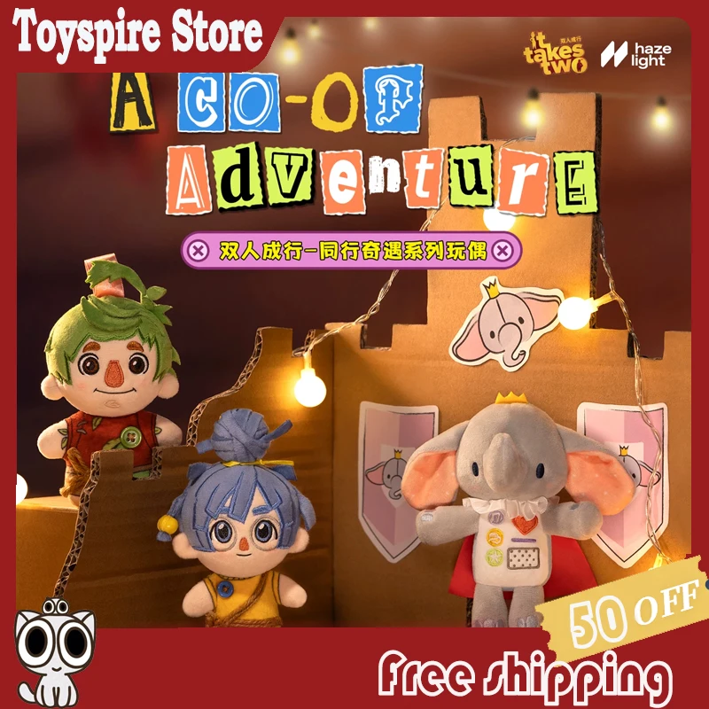 

New Genuine It Takes Two Aco-Of Adventure Series 10cm Plush Doll Cute Cody May Game Figures Bag Pendant Ornament Birthday Gift
