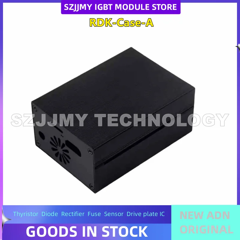 Horizon RDK X3 dedicated aluminum alloy striped heat dissipation shell chassis dustproof belt heat dissipation fan