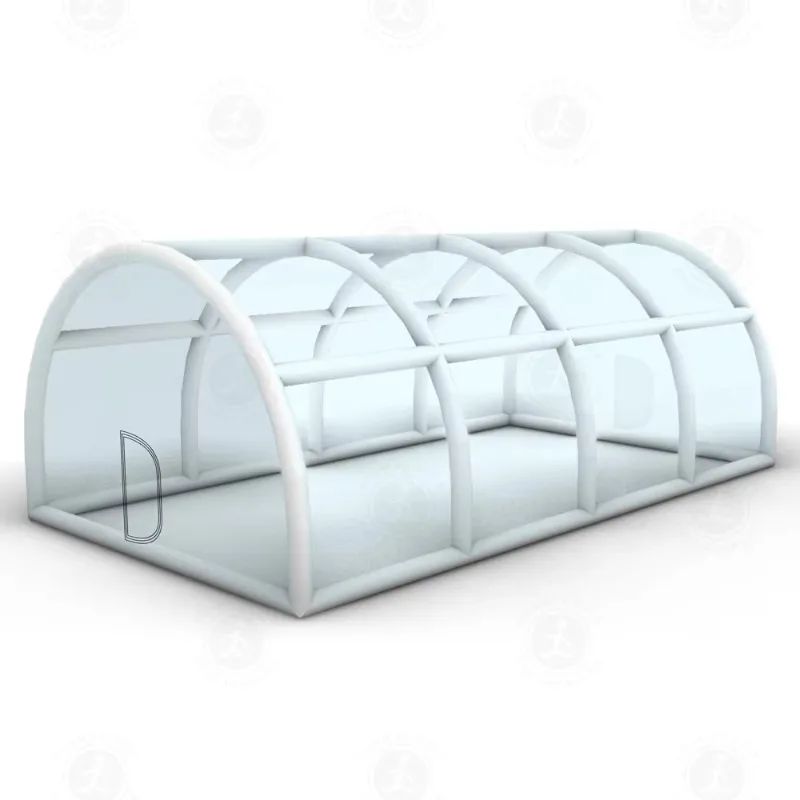 Portable PVC Inflatable Swimming Pool Cover Full-enclosure Dustproof Rainproof Sunshade Outdoor Pool Protector