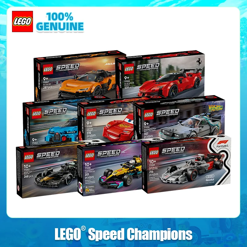 

LEGO Building Blocks Racing Series Collection Children's and Boys' Puzzle Assembly Toys Birthday Gift Decoration