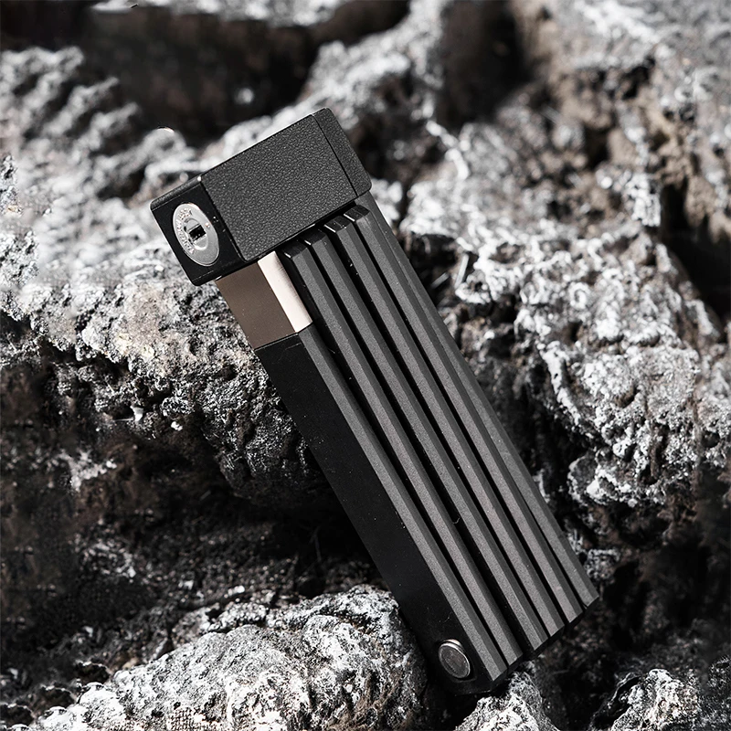 

Ultimate Safety with OFFBONDAGE Folding Bike Lock; Best Anti-Theft Accessory for Motorcycles, Electric Bikes & Scooters.