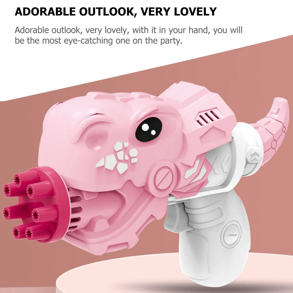 

3 Pcs Bubble Machine Safe Kids Birthday Party Dinosaur Maker Children Cartoon Blower Christmas Gift