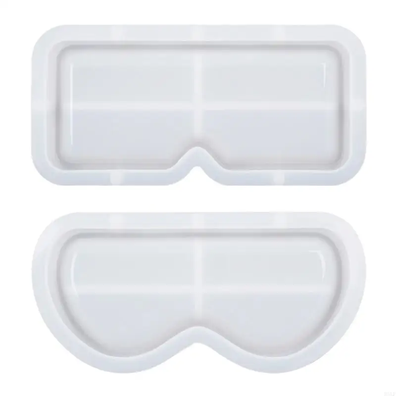 

85LF 2Pcs Sunglasses Display Tray Holder Glasses Cases Silicone Epoxy Mould