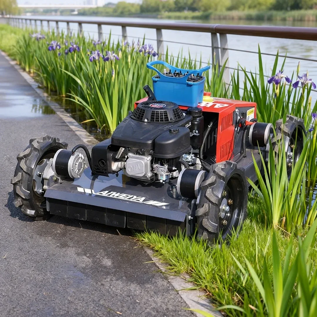 

Customized 4WD Robot Lawn Mower for Home Commercial Lawn Farm Orchard High Quality 500mm Cutting Width