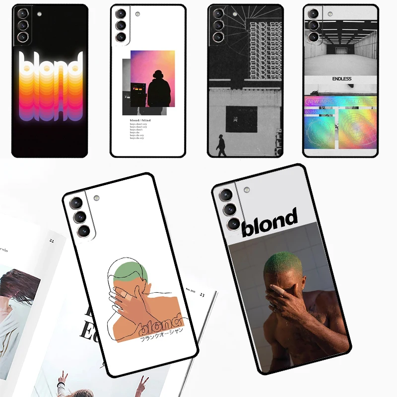 Blonde Case For Samsung Galaxy S24 Ultra S23 S22 S21 S20 Plus Note 10 Note 20 S9 S10 S21 FE Cover