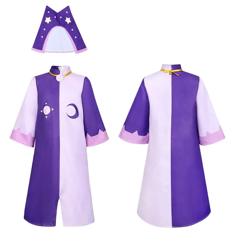 

The Owl House King Role Play Cosplay Anime Costume Uniform Wig Halloween Carnival Party Outfit For Man Women Girls