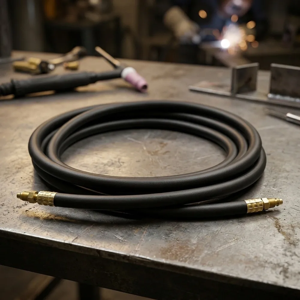 For Air-Cooled For TIG for torch Power Cable Hose 57Y03R for 9-Series and 17-Series Torches with 3/8 24 RH Male End
