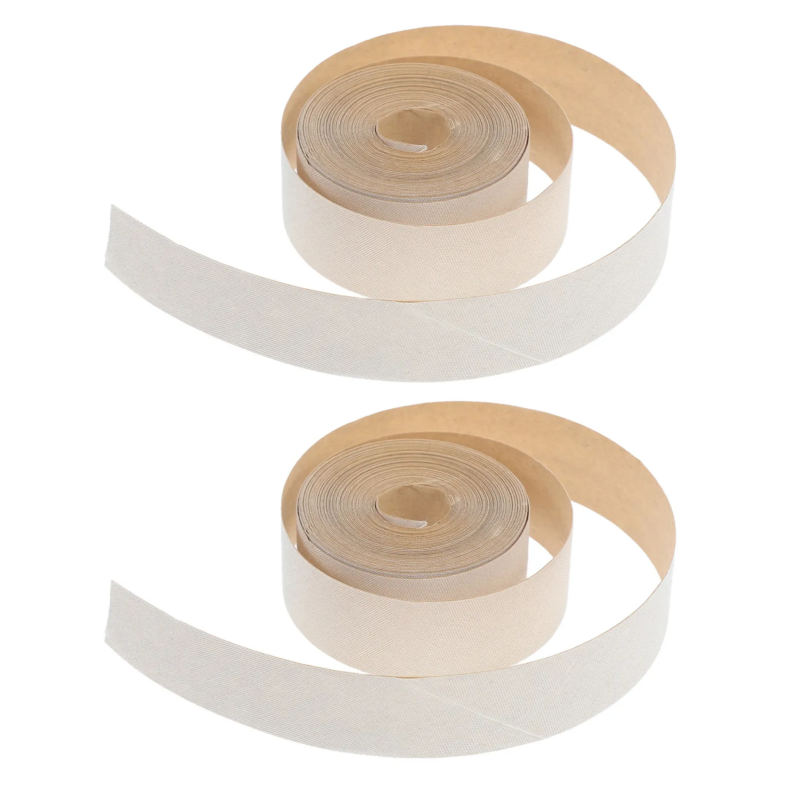 2 Rolls Lampshade Part Edging Strip Adhesive Cloth Tape Beige Self Adhesive Lamp Shade Trim DIY Lampshade Making Supplies Light