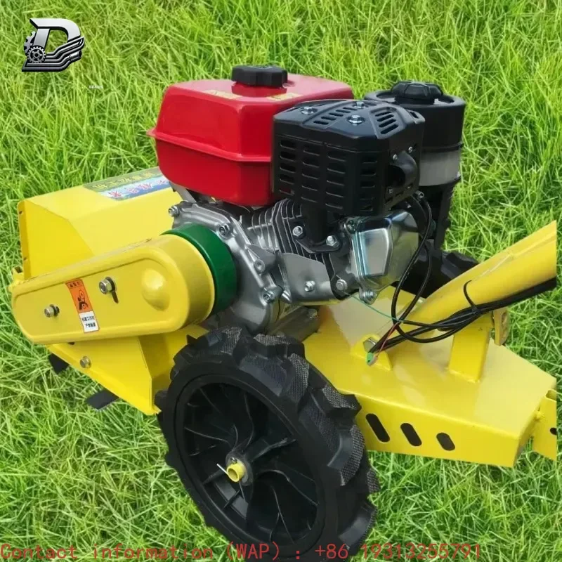 

【Best-selling】Hand Push Micro Tiller Multifunctional Agricultural Land Tillage Grass Cutting Soil Cultivation Machine
