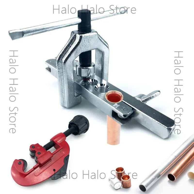 7-Hole Flanging Reamer, Automotive Auto Repair Small Copper Tube, Copper Tube Flanging Expansion with Flat Pressure Head CT-2031