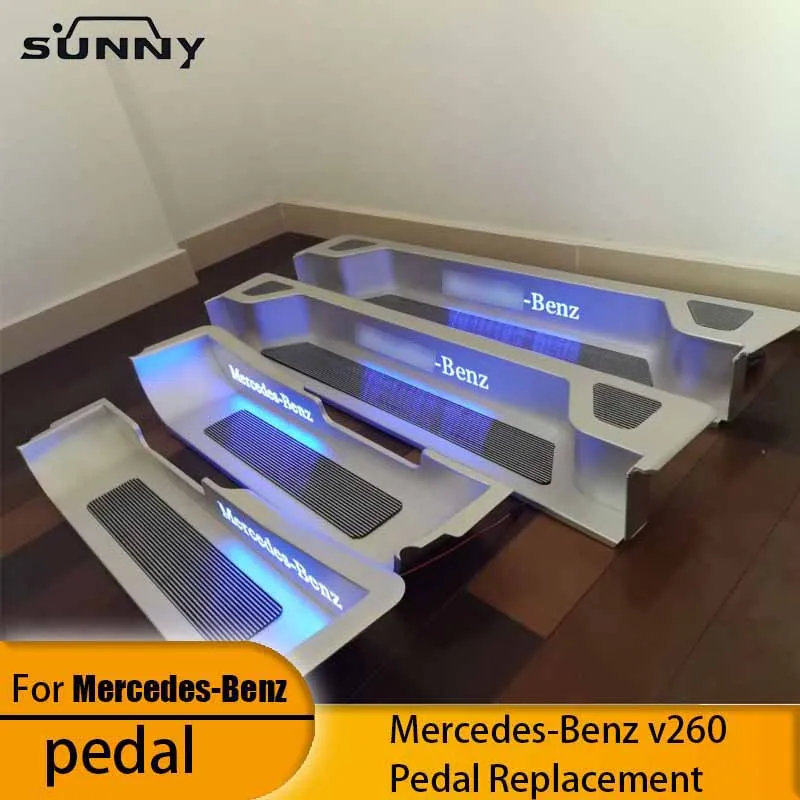 

Для Mercedes-Benz v260 пороговая полоса V-класса V260L педаль приветствия новая пороговая полоса Vito педаль специальная модификация