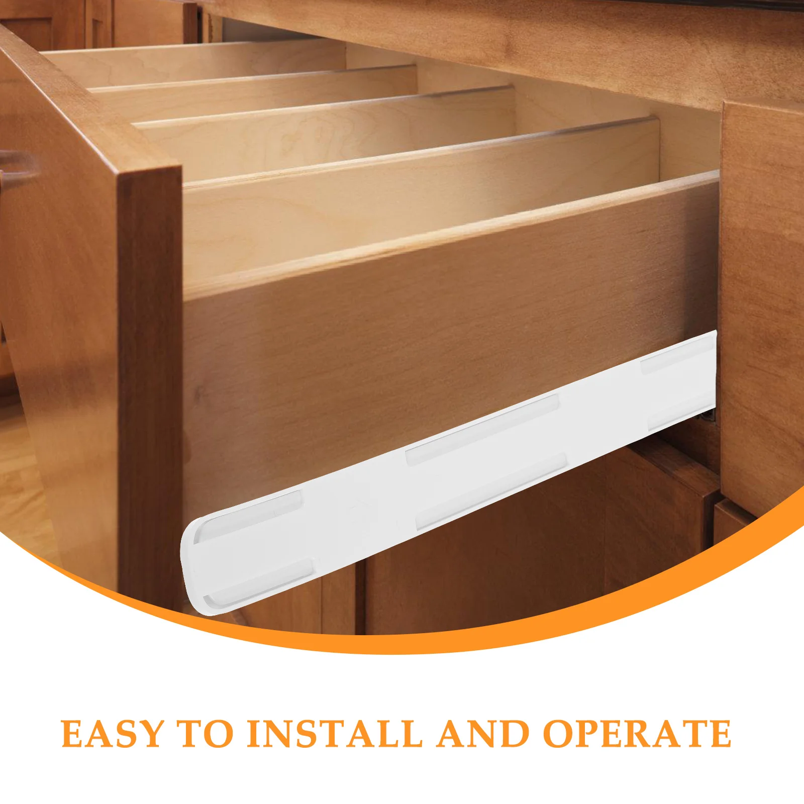 

2pcs Drawer Slides Heavy Duty Furniture Guide Rails Smooth Quiet Mechanism For Cabinet Storage Container Track Guides Hardware