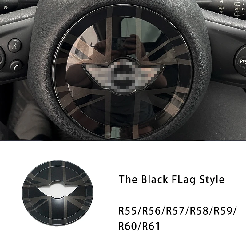 The Black Flag Car Supplies Sticker Protective Shell Decorative Cover For MINI Cooper S JCW R53 R55 R56 R57 R58 R59 R60 R61 Auto