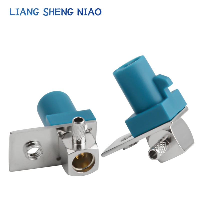 Placa base de antena de cámara con FAKRA universal curvo macho