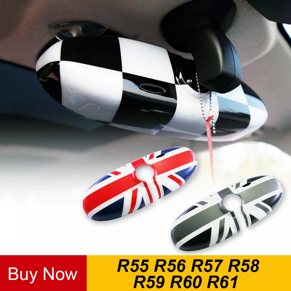 

Car Rear View Mirror Case Cover Sticker Decor Car-Styling For M Coope r J C W S 1+ R 55 R 56 R 57 R 58 R 59 R 60 R 61 Country