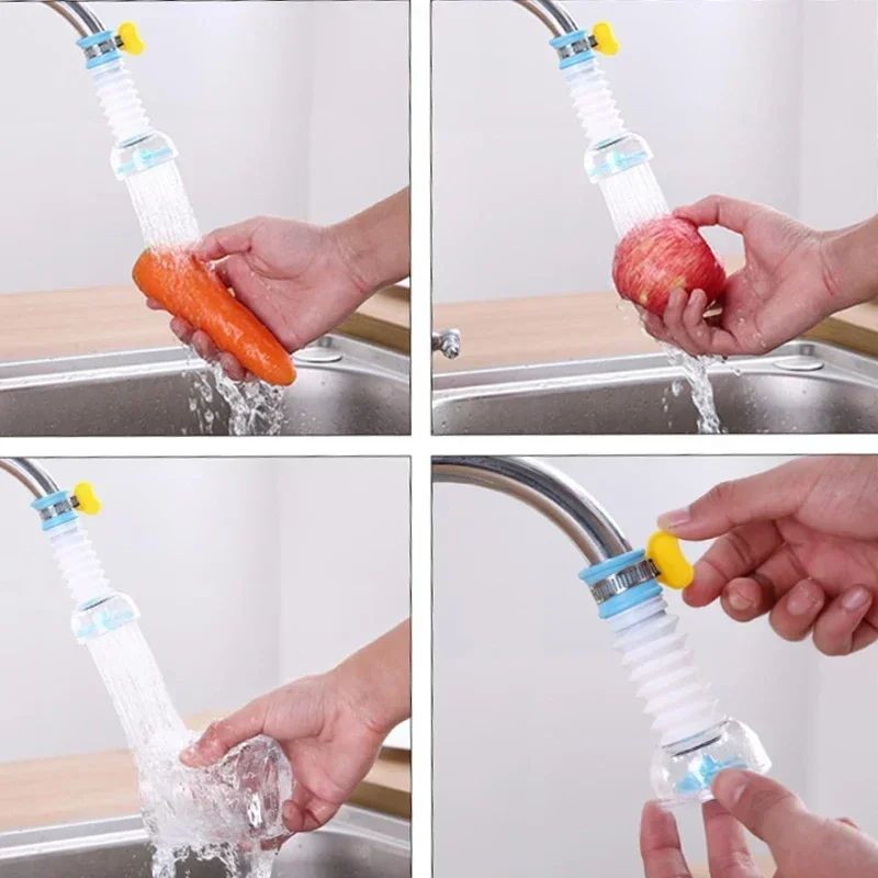 Kitchen Sink Faucet Nozzle Adapter Universal 360 Rotation Bubbler Water Saving Swivel Aerator Head Shower