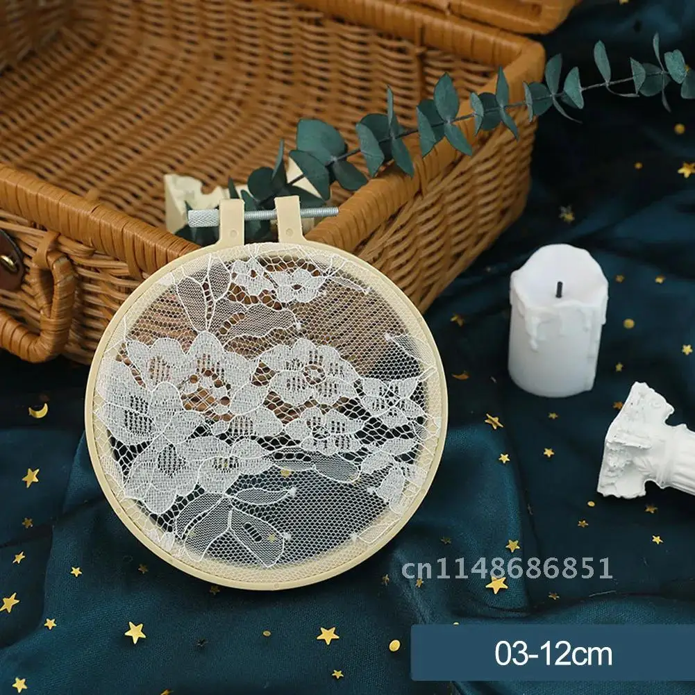 Embroidery Frame Shooting Props for INS Style Earring Jewelry Cosmetics Tambour Photography Background Photo Fotografia