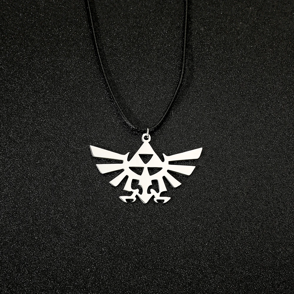 The Legend of Zelda Necklace Metal Sign The Legend of Zelda Perimeter Neckchain For Friends Fashion Cool Jewelry Gifts