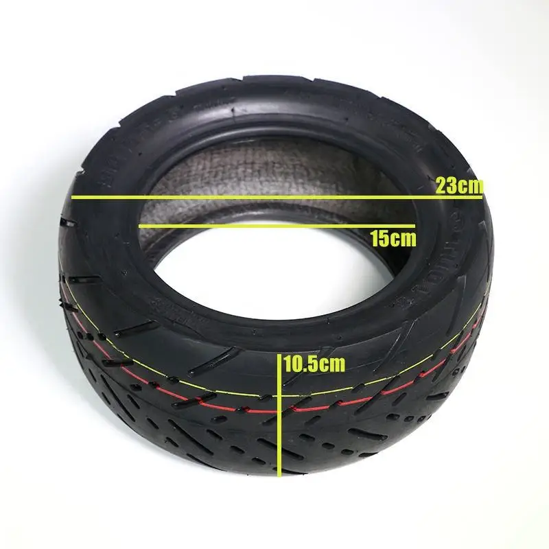 Tubeless Vacuum Tire para Scooter Elétrico, Espessamento Pneu De Estrada, Peças Acessórios, TUOVT 90/55-6, Alta Qualidade